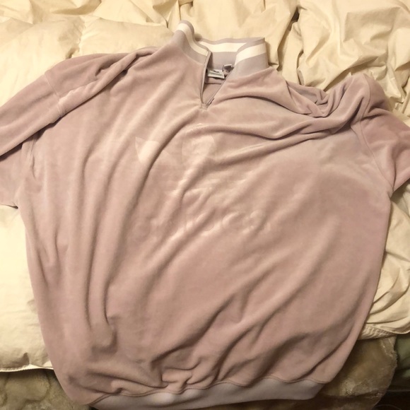 💕Adidas Originals Boyfriend velvet Zip sweatshirt - Picture 3 of 6
